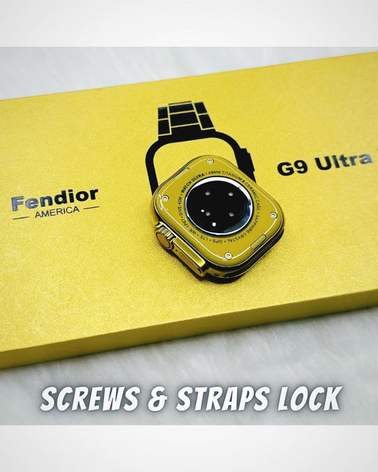 G9 Ultra Pro Smartwatch – Special Gold Edition