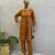 Airjet Lawn Digital Printed Suit 2Pcs - (Orange)