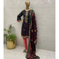 Viscose Printed 3Pcs Suits by Boga's - (TP0310)