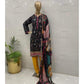 Viscose Printed 3Pcs Suits by Boga's - (TP0310)