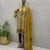 Yellow Viscose Printed 3Pcs Suits - (VPY308)