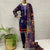 Purple Printed Airjet Lawn Suit 3PCs - (ALP039)