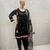 Black 3 PCs CHIKANKARI LAWN SUIT - (CKB033)