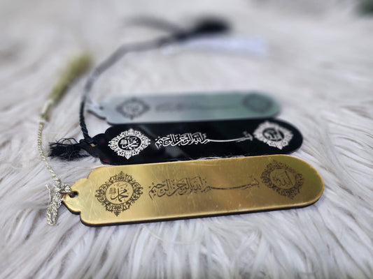 A Set of 3 Acrylic Bookmarks Designed for Spiritual Reflection